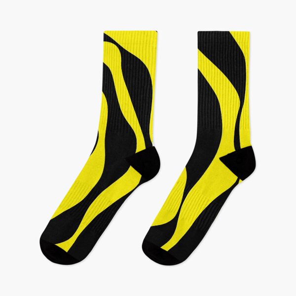 Item preview, Ebb and Flow 4 in Black and Yellow designed and sold by LAEC-Shop.