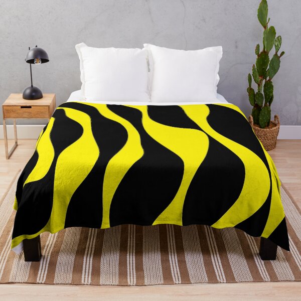 Item preview, Ebb and Flow 4 in Black and Yellow designed and sold by LAEC-Shop.