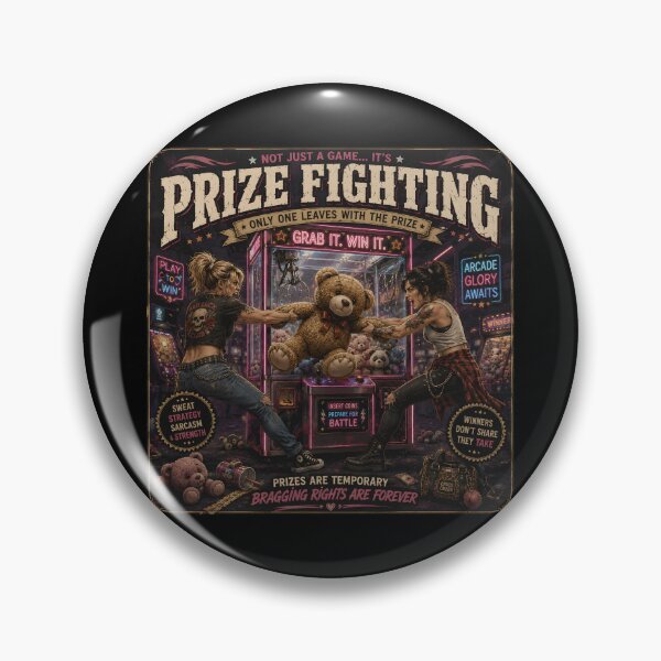 Item preview, Prize Fighting Teddy Girls Edition: Arcade Humour designed and sold by Hornace88studio .