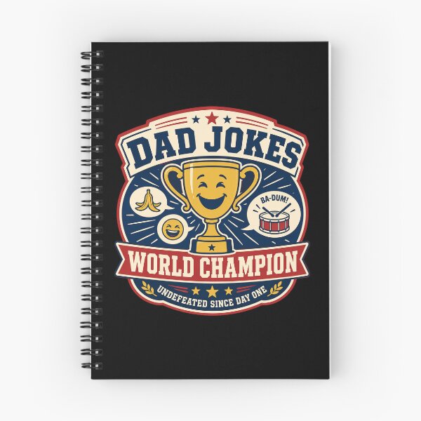 Item preview, Dad Jokes World Champion designed and sold by Forged in the Warp.