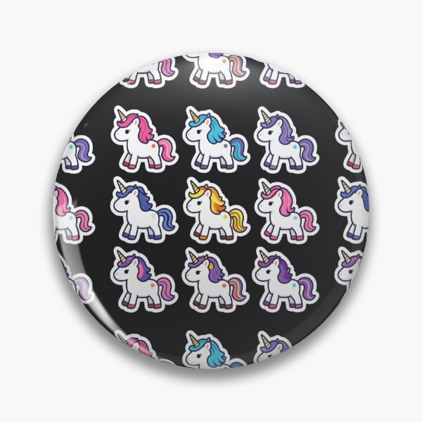 Item preview, Cute Kawaii Unicorn Sticker Pack — 9 Colorful Unicorn Characters | Pastel Fantasy Animal Collection designed and sold by Yasmine Mohammed.