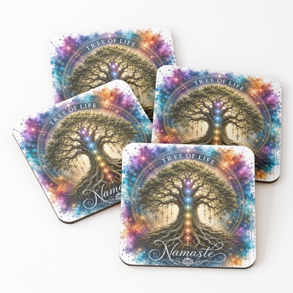 Item preview, Tree of Life Namaste Soul Star Chakra designed and sold by Trailora.