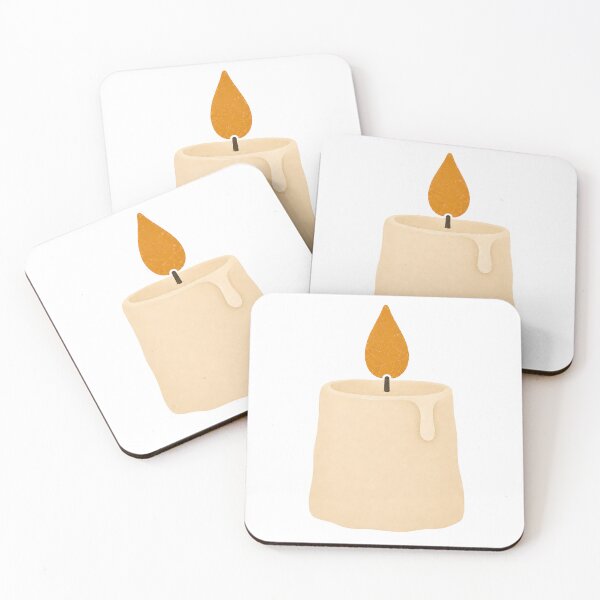 Item preview, Minimalist Cozy Candle | Simple Warm Home Aesthetic Design designed and sold by Digital Culture Studio.