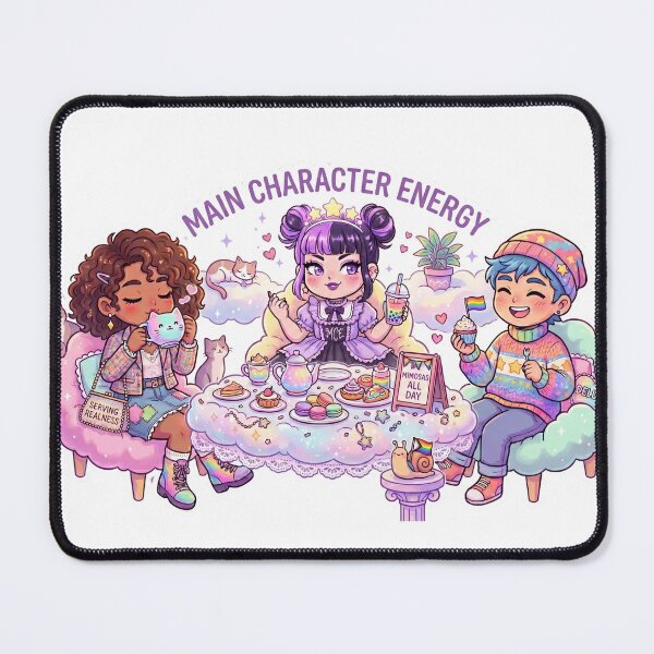 Item preview, Main Character Energy designed and sold by Candlelit Catastrophes.