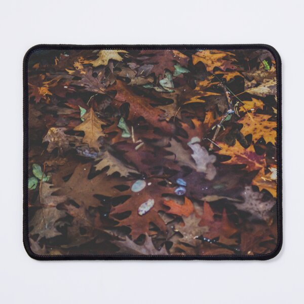 Item preview, Golden Autumn Leaves Floating on Water designed and sold by Apex_Visuals.