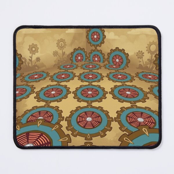 Item preview, Whimsical Steampunk Gear Mosaic Pattern designed and sold by AirCrayons27.