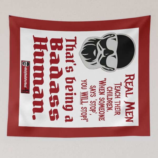 Item preview, Badass Human Consent (White) *More Colors Available in Collection designed and sold by OnlyDadsForReal.