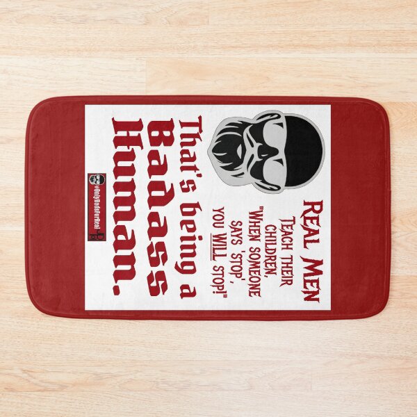 Item preview, Badass Human Consent (White) *More Colors Available in Collection designed and sold by OnlyDadsForReal.