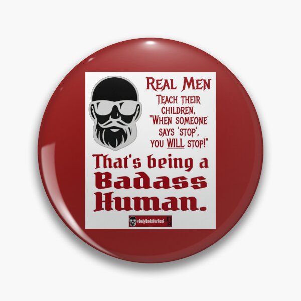 Item preview, Badass Human Consent (White) *More Colors Available in Collection designed and sold by OnlyDadsForReal.