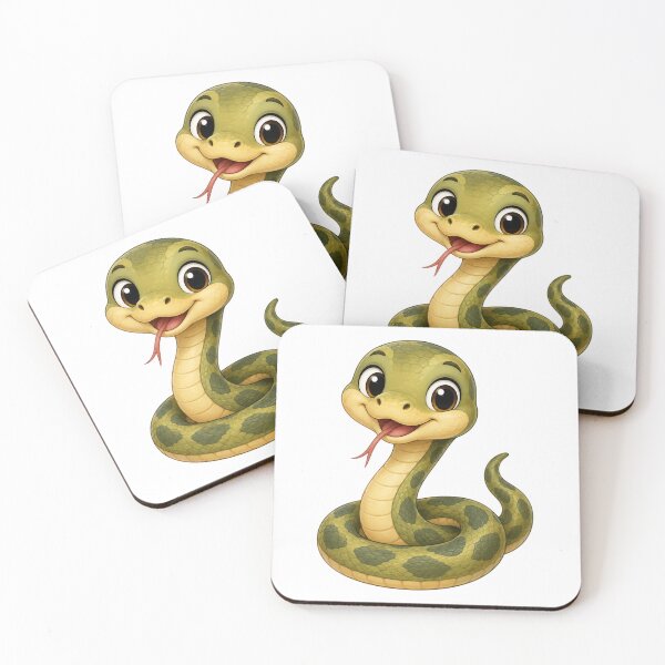 Item preview, Cute Baby Snake – Adorable Cartoon Snake Design designed and sold by Seculinator.