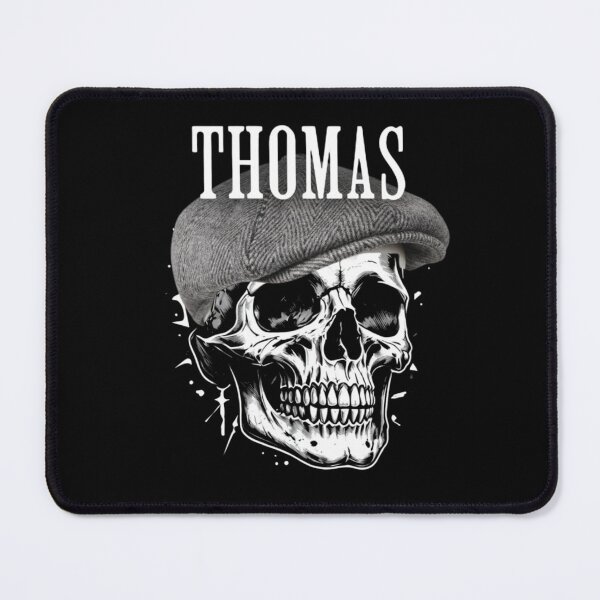 Item preview, Thomas Skull Flat Cap Personalized Name Design designed and sold by Flirt-Teez.