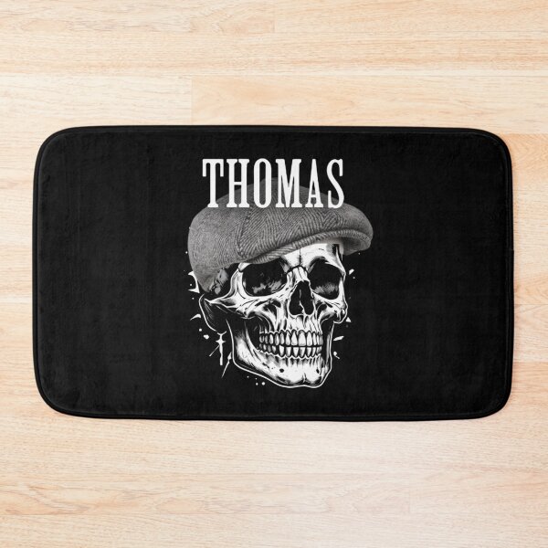 Item preview, Thomas Skull Flat Cap Personalized Name Design designed and sold by Flirt-Teez.