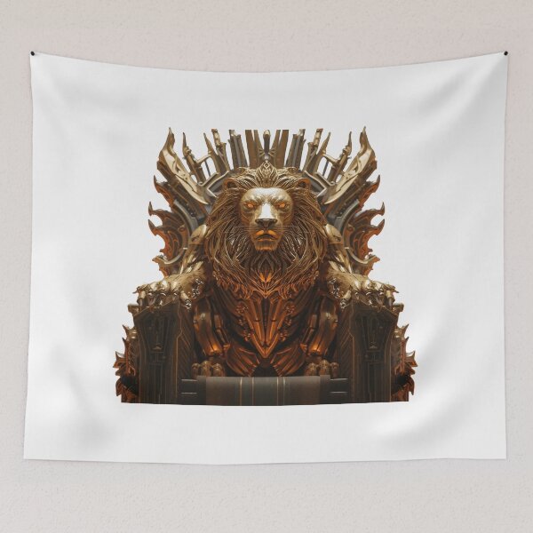 Item preview, Golden Lion King Throne designed and sold by ItzLacarth.
