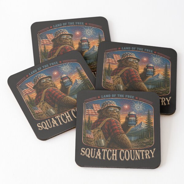 Item preview, Squatch Country Patriotic Bigfoot Retro Vintage Sasquatch designed and sold by tamdevo1.