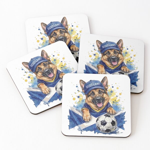 Item preview, German Shepherd World Cup Scotland Suppawter designed and sold by The Suppawters.