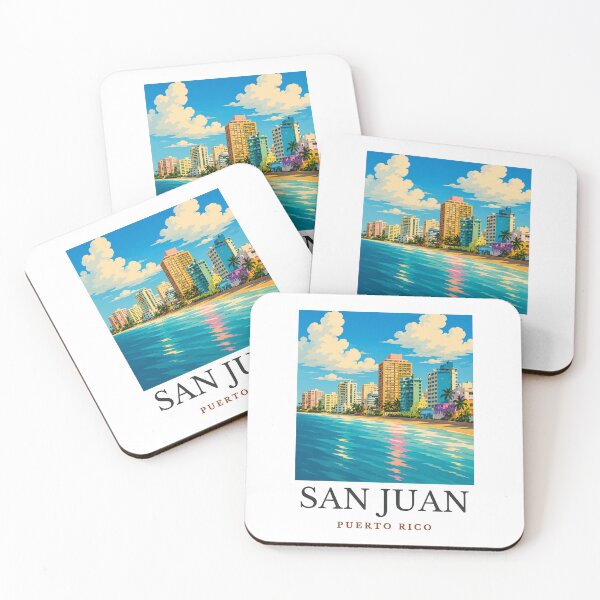Item preview, San Juan - Puerto Rico designed and sold by GoodOldVintage.