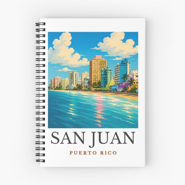 Item preview, San Juan - Puerto Rico designed and sold by GoodOldVintage.