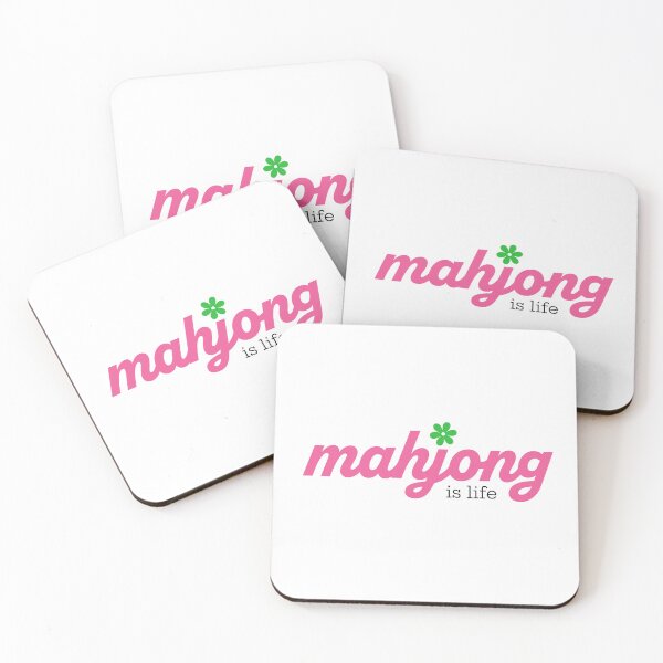 Item preview, Mahjong is life designed and sold by vickeyweiss.