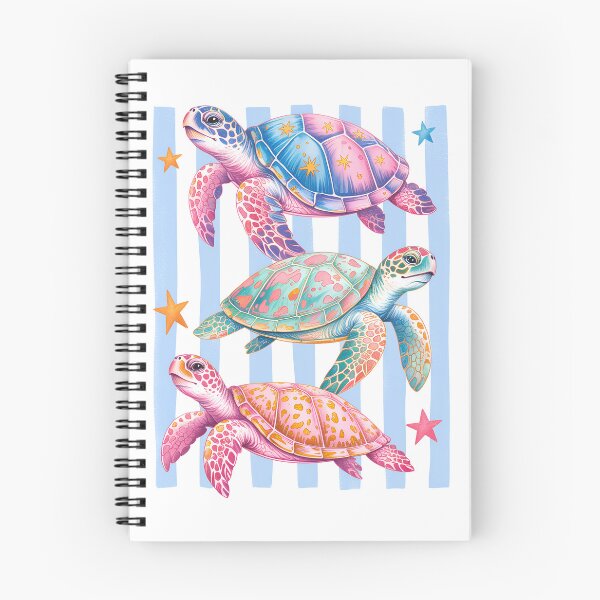 Item preview, Magical Pastel Watercolor Sea Turtles designed and sold by Snifferius.