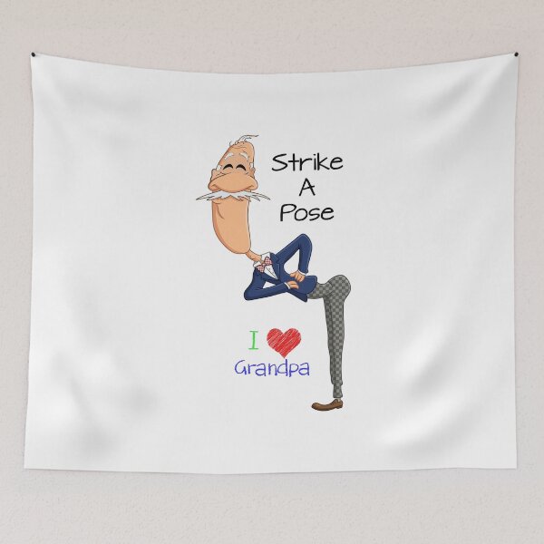 Item preview, Strike A Pose I Love Grandpa - DRYSMIRK designed and sold by DrySmirk.