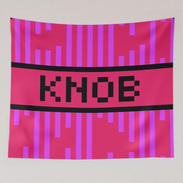 Item preview, knob, retro, 8 bit, typography, word art, two tone, funny, rude, sarcastic, humor, meme, offensive, adult humor, crude designed and sold by Mouremandier.