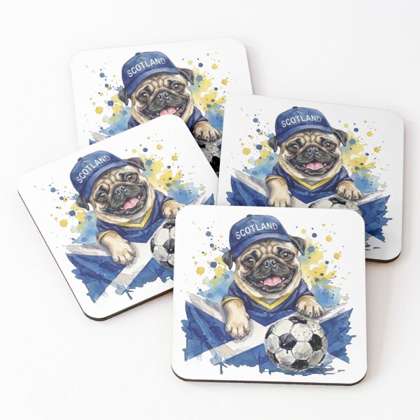 Item preview, Pug World Cup Scotland Suppawter designed and sold by The Suppawters.