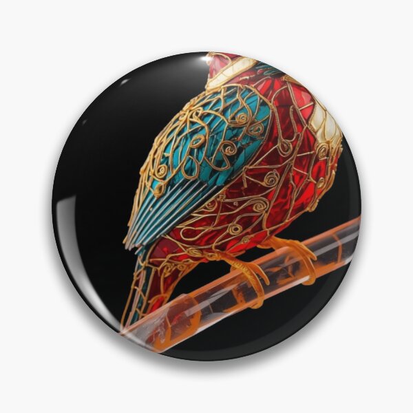 Item preview, Ornate Kingfisher Bird Filigree Art designed and sold by ItzLacarth.