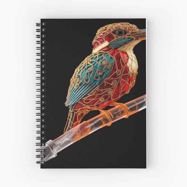 Item preview, Ornate Kingfisher Bird Filigree Art designed and sold by ItzLacarth.