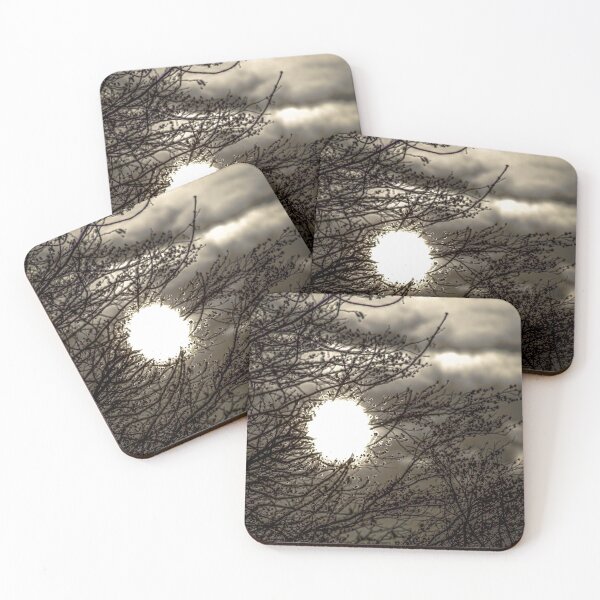 Item preview, Radiant Silhouette: Sun Shining Through Winter Branches designed and sold by Apex_Visuals.