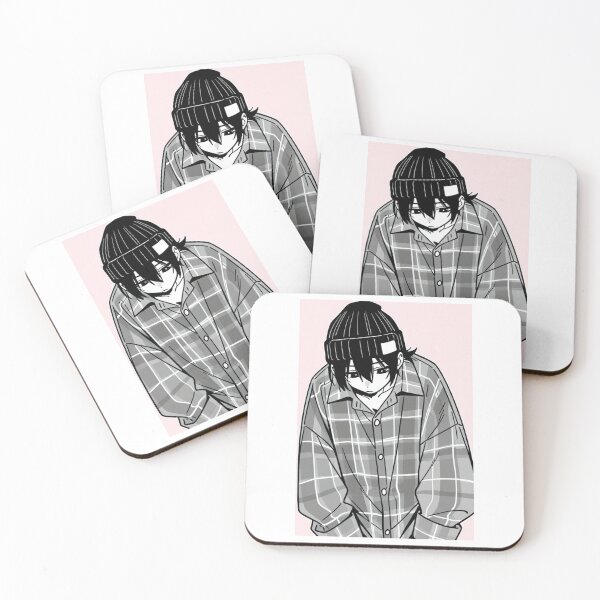 Item preview, Fashion - face man plaid shirt designed and sold by AnimeShin.