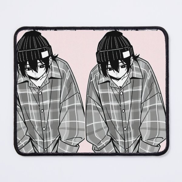 Item preview, Fashion - face man plaid shirt designed and sold by AnimeShin.