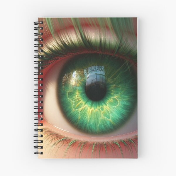 Item preview, Emerald Eye Reflection | Macro Surreal Eye Art designed and sold by IRON SIREN.