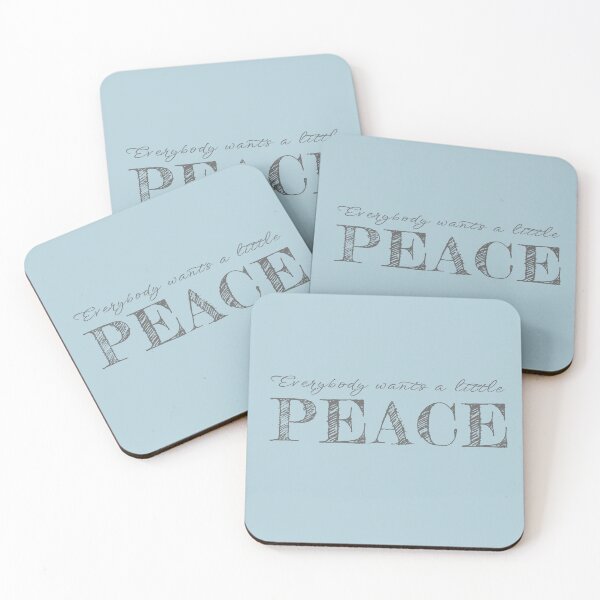 Item preview, Everybody Wants A Little Peace designed and sold by Odd-Squared.
