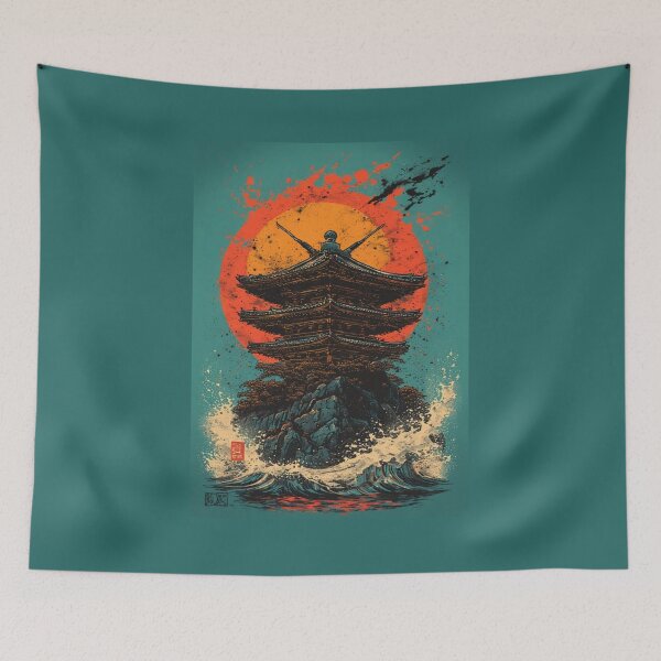 Item preview, Japanese Fusion Collection: Landscapes of Myth & Memory designed and sold by FANTASY FRENZY.