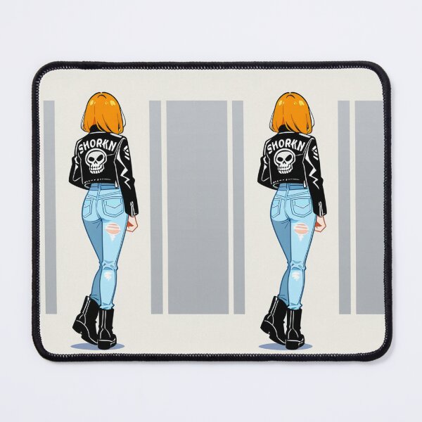 Item preview, Fashion - face redhead woman leather designed and sold by AnimeShin.