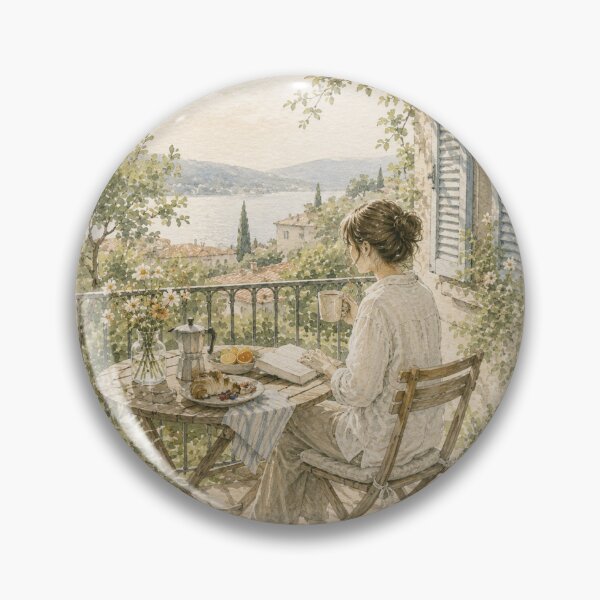 Item preview, Slow Morning – Watercolor Breakfast Travel Postcard designed and sold by fuzzy hug.