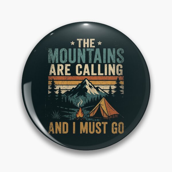 Item preview, The Mountains Are Calling And I Must Go Vintage designed and sold by Syrupulse.