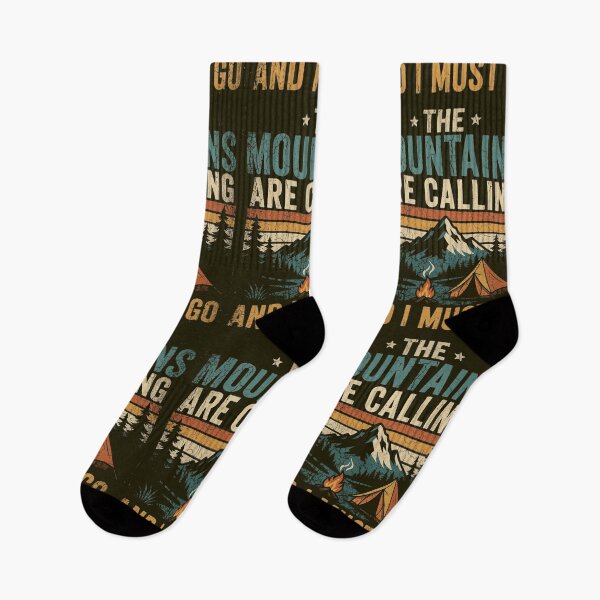 Item preview, The Mountains Are Calling And I Must Go Vintage designed and sold by Syrupulse.