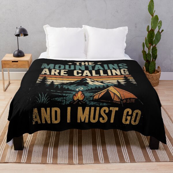 Item preview, The Mountains Are Calling And I Must Go Vintage designed and sold by Syrupulse.