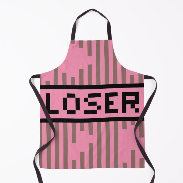 Item preview, LOSER — Pixel Art Word | Retro 8-Bit Two-Tone Typography designed and sold by Mouremandier.