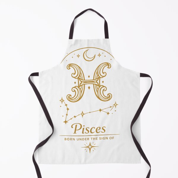 Item preview, Pisces Zodiac Sign Constellation | Minimalist Gold Astrology Art | Born Under Pisces | Horoscope Gift designed and sold by Emoji Emblems.