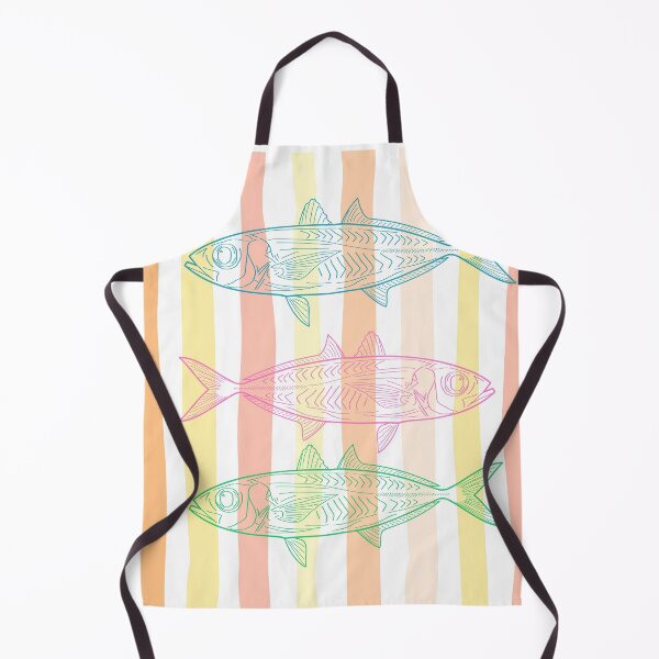 Item preview, Tropical Colored Fish With Colorful Stripes designed and sold by HoppingCreation.