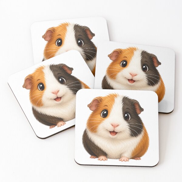 Item preview, Cute Guinea Pig – Adorable Cartoon Guinea Pig Design designed and sold by Seculinator.