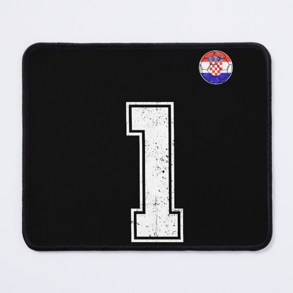 Item preview, Croatia Soccer Number 1 Vintage Sports Fan designed and sold by KristenosNehk.