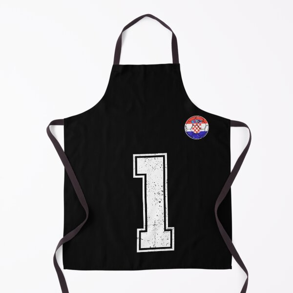 Item preview, Croatia Soccer Number 1 Vintage Sports Fan designed and sold by KristenosNehk.