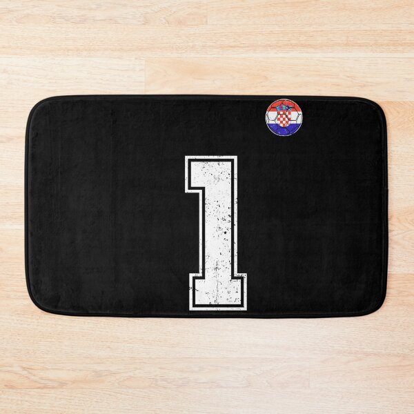 Item preview, Croatia Soccer Number 1 Vintage Sports Fan designed and sold by KristenosNehk.