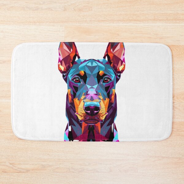 Item preview, Geometric Dog Portrait Modern  designed and sold by FlowerSeller1.