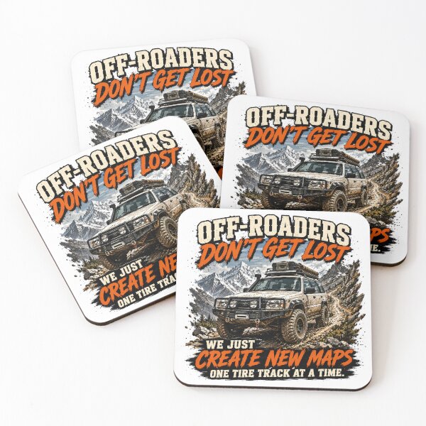 Item preview, Dusty Trails, Dirty Tyres – 4x4 Off-Road Adventure Gift designed and sold by Holiday-Hunter.
