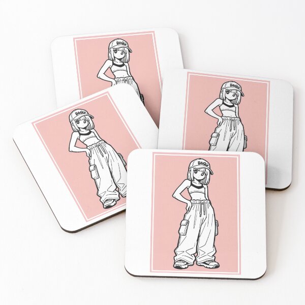 Item preview, Fashion - face woman crop cargo designed and sold by AnimeShin.