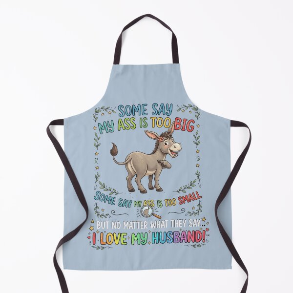 Item preview, Funny Donkey My Ass Love My Husband Wife Humor designed and sold by Flirt-Teez.